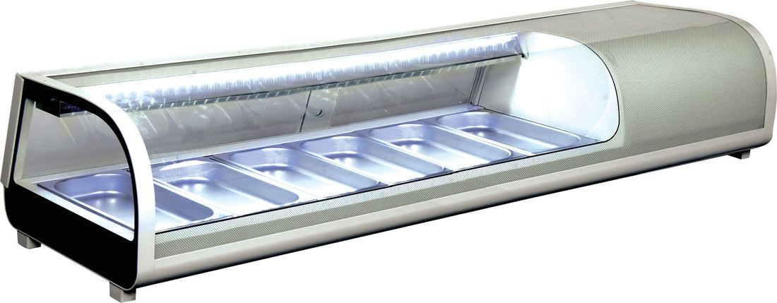 Omcan - 60" Sushi Showcase (2.12 Cu. Ft.) - RS-CN-0062-S