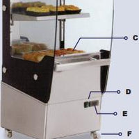 Omcan - 68" Heated Floor Display Warmer - DW-CN-0220