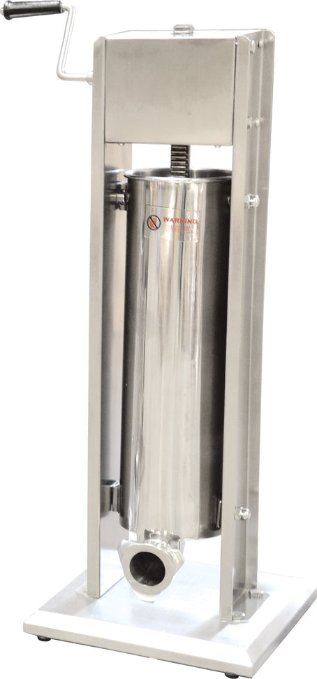 Omcan - 7L (15 lb) Vertical Standard Sausage Stuffer - 24200