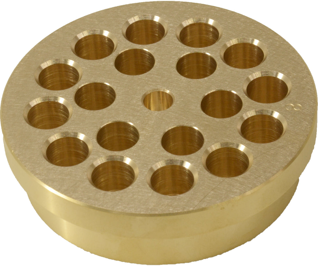 Omcan - #8 Spaghetti Pasta Die For Pasta Machines PM-IT-0025 / PM-IT-0025-T & PM-IT-0040 - 31806