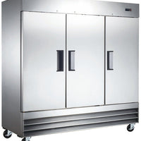 Omcan - 81" Reach-In Refrigerator with 3 Doors - RE-CN-0067-HC