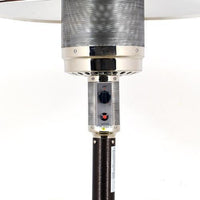 Omcan - 87" Brown Powder-Coated Patio Heater with 45000 BTU Propane - PH-CN-0045