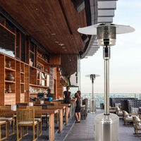 Omcan - 87" Stainless Steel Patio Heater with 45000 BTU Propane - PH-CN-0045-S