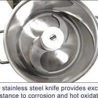 Omcan - 9 L Standard Small Bowl Processor - FP-CN-0009