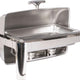 Omcan - 9.5 QT Stainless Steel Roll Top Chafer (9.0 L) - 41821