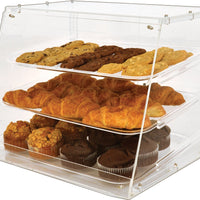 Omcan - Acrylic Display with 3 Trays & Rear Door - 80568
