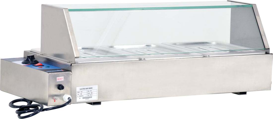 Omcan - Bain Marie with 3 Pans - FW-CN-0905