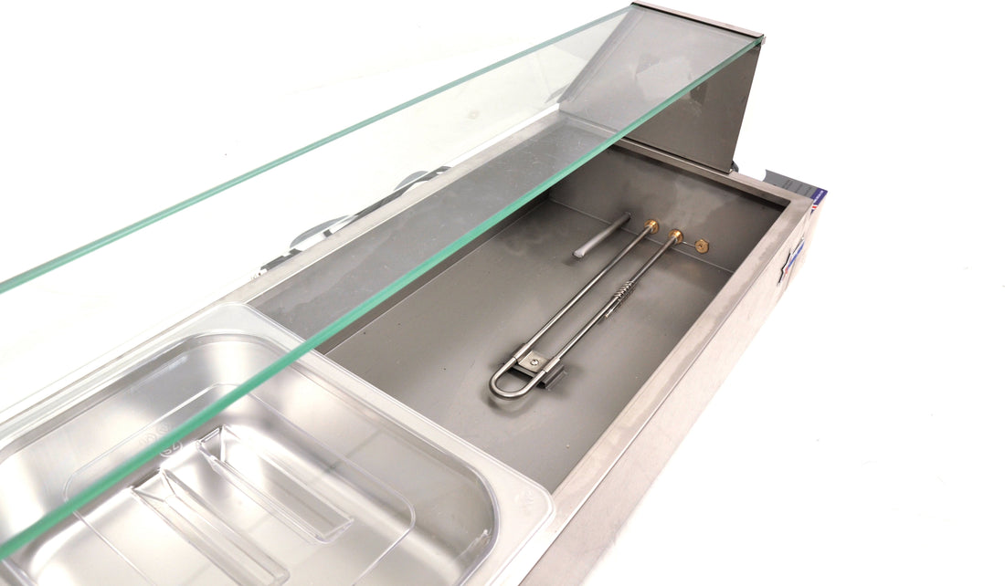 Omcan - Bain Marie with 5 Half-Size Pans - FW-CN-1435