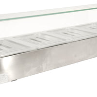 Omcan - Bain Marie with 5 Half-Size Pans - FW-CN-1435