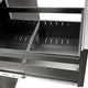 Omcan - Black Vertical Legal File Cabinet with Two Drawers - 21651