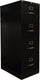 Omcan - Charcoal Black Vertical Legal File Cabinet with Four Drawers - 13074