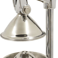 Omcan - Chrome Manual Juice Extractor with 5” Diameter Cutter Plate - 23575