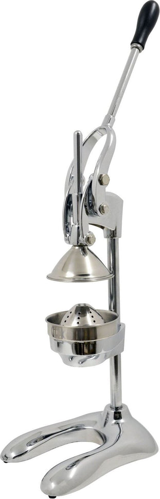 Omcan - Chrome Manual Juice Extractor with 5” Diameter Cutter Plate - 23575