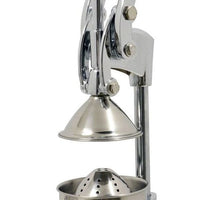 Omcan - Chrome Manual Juice Extractor with 5” Diameter Cutter Plate - 23575