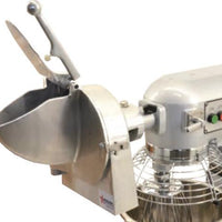 Omcan - Complete Vegetable Slicer Attachment with S-Knife For Mixers - 43144