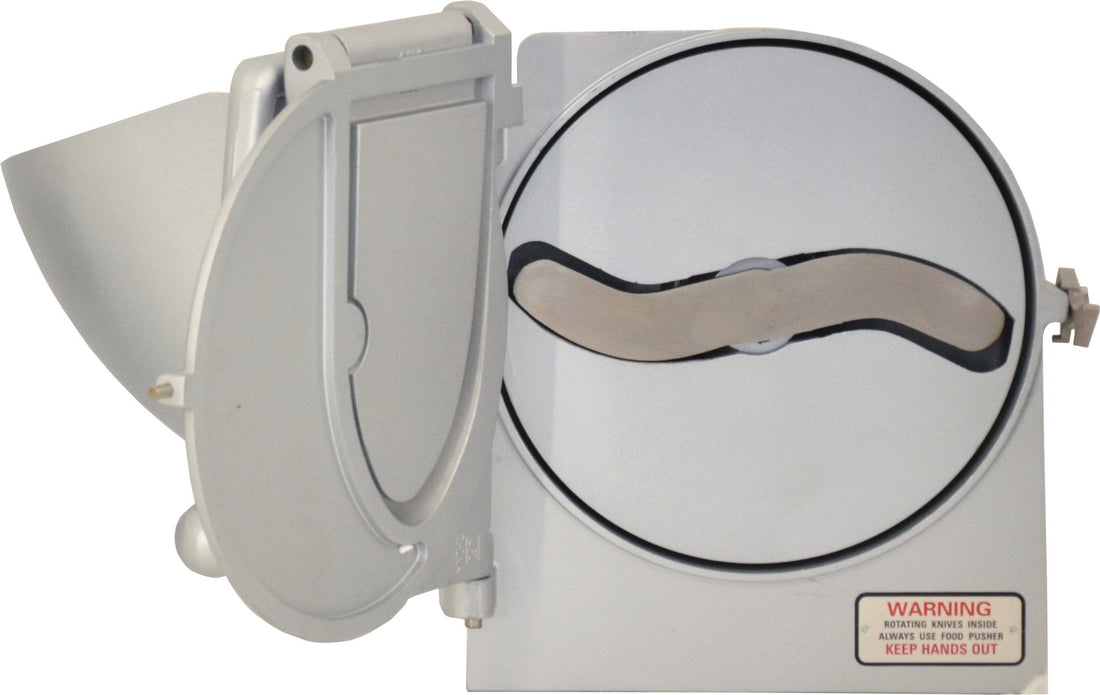 Omcan - Complete Vegetable Slicer Attachment with S-Knife For Mixers - 43144