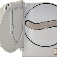 Omcan - Complete Vegetable Slicer Attachment with S-Knife For Mixers - 43144