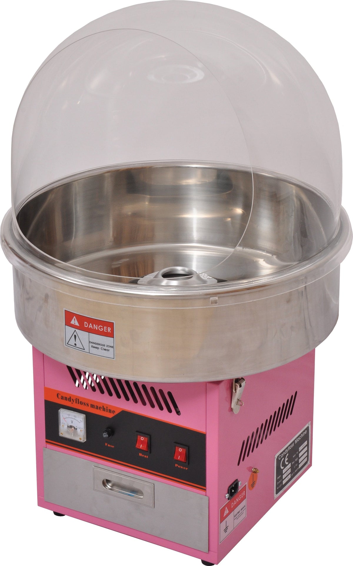 Omcan - Countertop Cotton Candy Machine with 20.5" Bowl - CF-CN-0520