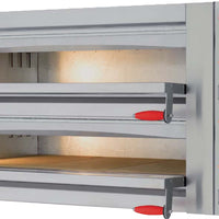 Omcan - Countertop Double Quartz Fuoco Series Pizza Oven - PE-IT-0048-D