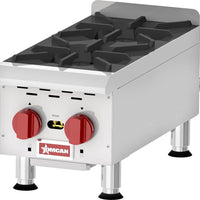 Omcan - Countertop Hot Plate with 2 Burners - CE-CN-HP212M