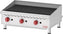 Omcan - Countertop Stainless Steel Gas Char-Broiler with 3 Burners - CE-CN-CBR36