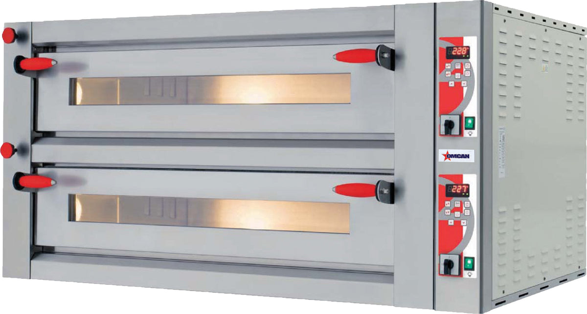 Omcan - Double Chamber Fuoco Digital Series Pizza Oven - PE-IT-0049-DD