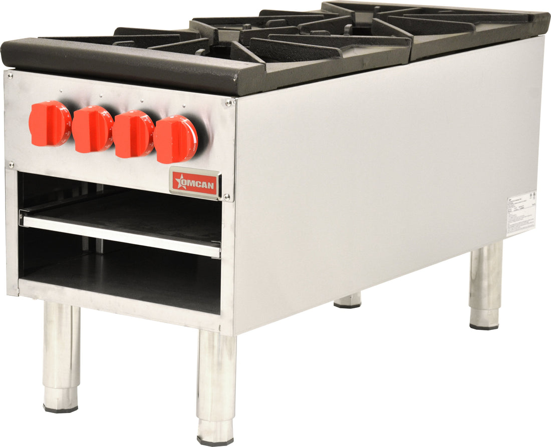 Omcan - Double Gas Stock Pot Range - CE-CN-1060-S