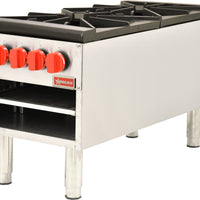 Omcan - Double Gas Stock Pot Range - CE-CN-1060-S