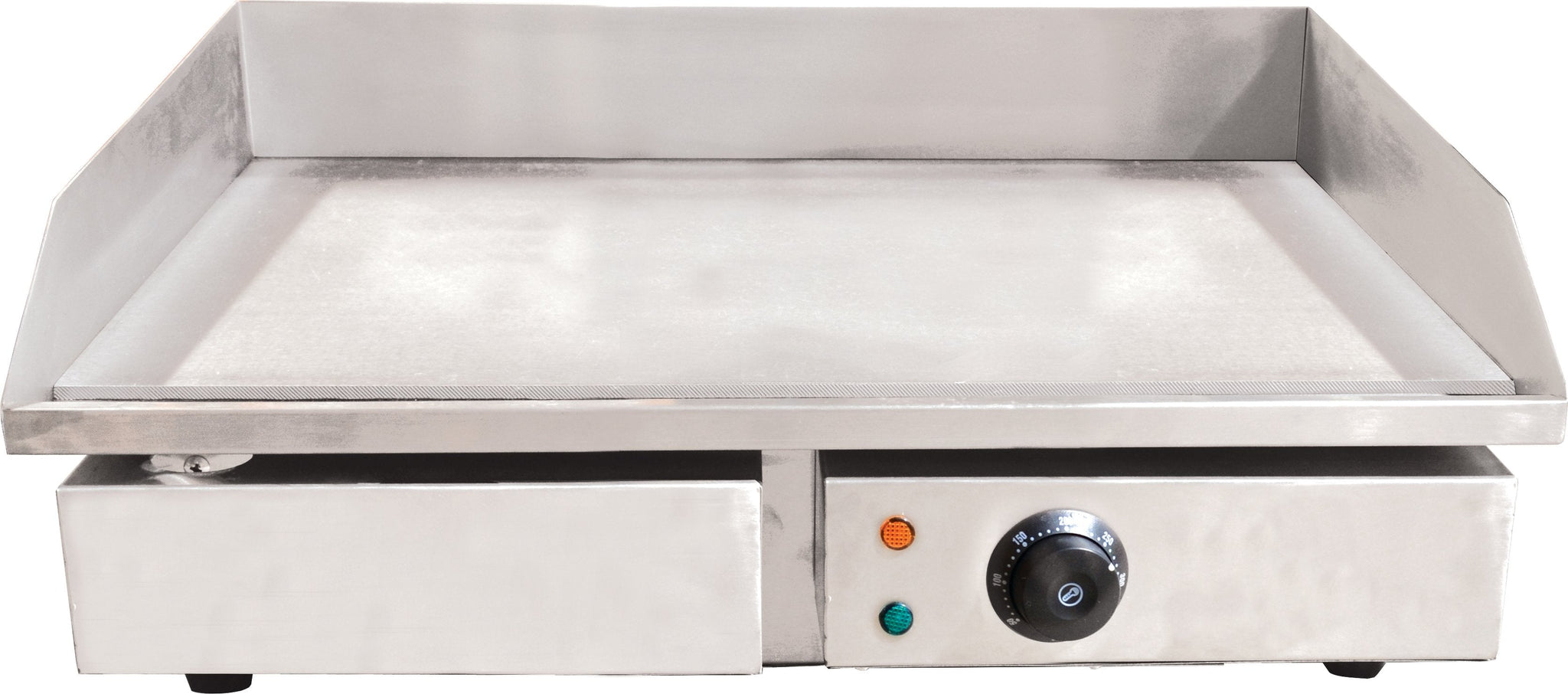 Omcan - Electric Stainless Steel Griddle with 22" Smooth Surface - CE-CN-3000