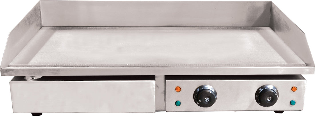 Omcan - Electric Stainless Steel Griddle with 29" Smooth Surface - CE-CN-4400