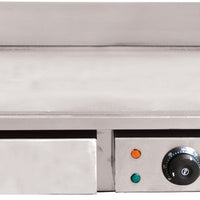 Omcan - Electric Stainless Steel Griddle with 29" Smooth Surface - CE-CN-4400