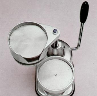 Omcan - Elite Top-Down 5.2" Hamburger Patty Maker - 11428