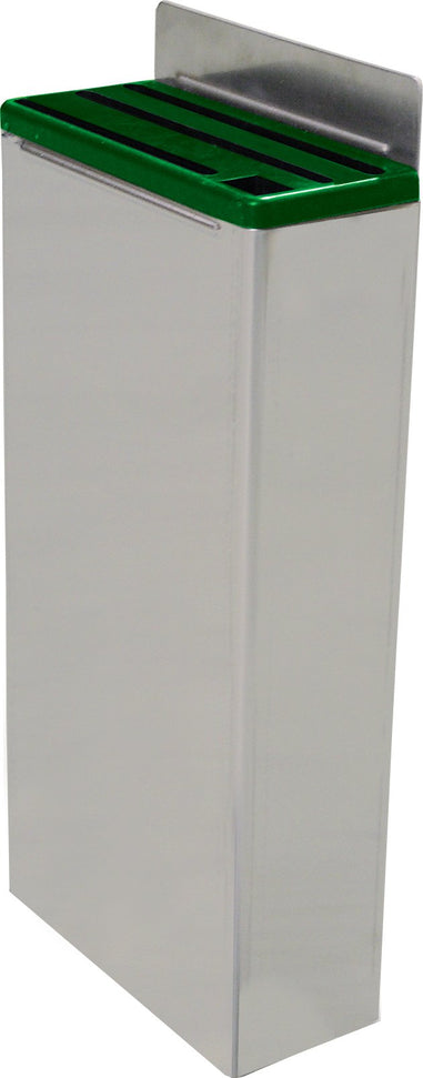 Omcan - Extra Small Stainless Steel Knife Rack with Green Insert, Pack of 4 - 12916