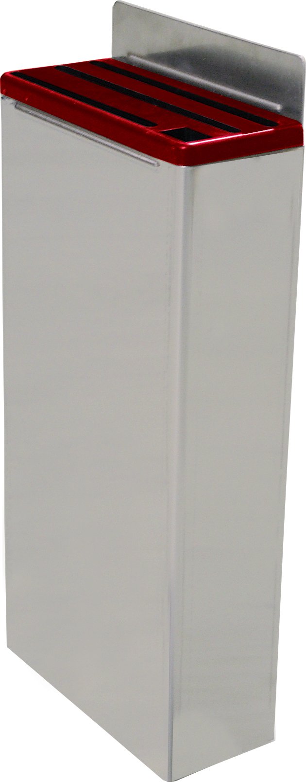 Omcan - Extra Small Stainless Steel Knife Rack with Red Insert, Pack of 3 - 12918