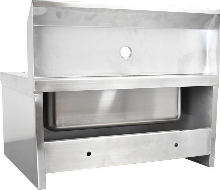 Omcan - Hand Sink with Knee Valve & Faucet - 46319