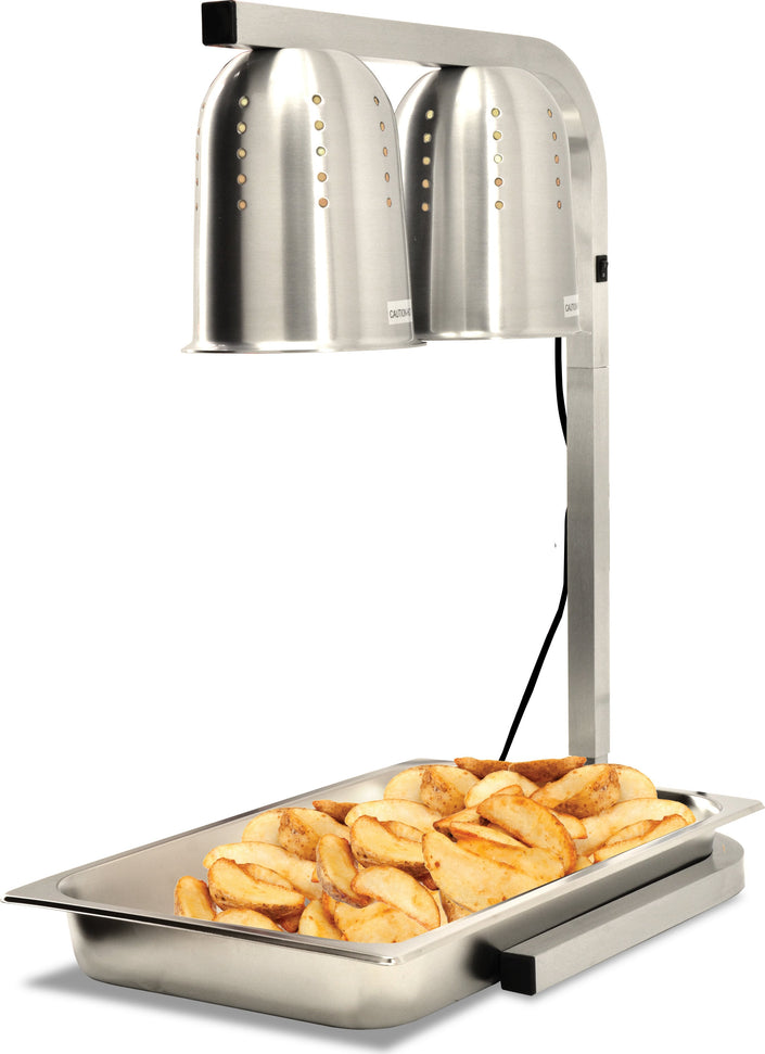 Omcan - Heat Lamp with Two 250-Watt Bulbs - FW-CN-0533