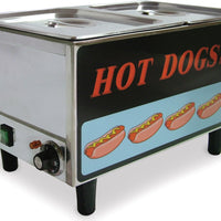Omcan - Hotdog Steamer & Bun Warmer - FW-TW-3050