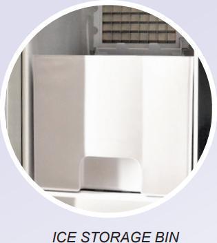 Omcan - Ice Maker with 12-kg (26.5 lb) Capacity - IC-CN-0012