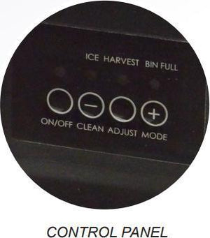Omcan - Ice Maker with 12-kg (26.5 lb) Capacity - IC-CN-0012