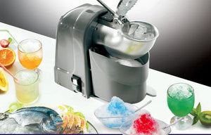 Omcan - Ice Shaver with Plastic Ice Tray Container - IC-IT-0002
