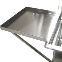 Omcan - Knockdown Drain Board For 24” x 24” One Tub Sink - 21143