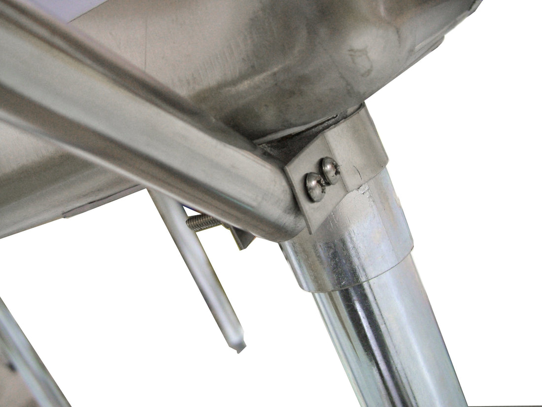 Omcan - Knockdown Drain Board For 24” x 24” One Tub Sink, Pack of 2 - 21143