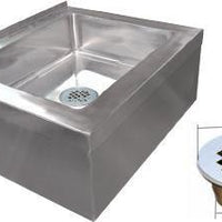 Omcan - Mop Sink with Drain Basket - 24412