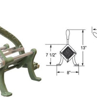 Omcan - Potato Cutter With 3/8” Blade - 24242
