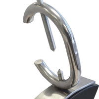 Omcan - Prosciutto/Ham Holder with Black Lacquered Wood Base - 41229