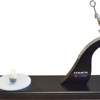 Omcan - Prosciutto/Ham Holder with Black Lacquered Wood Base - 41229