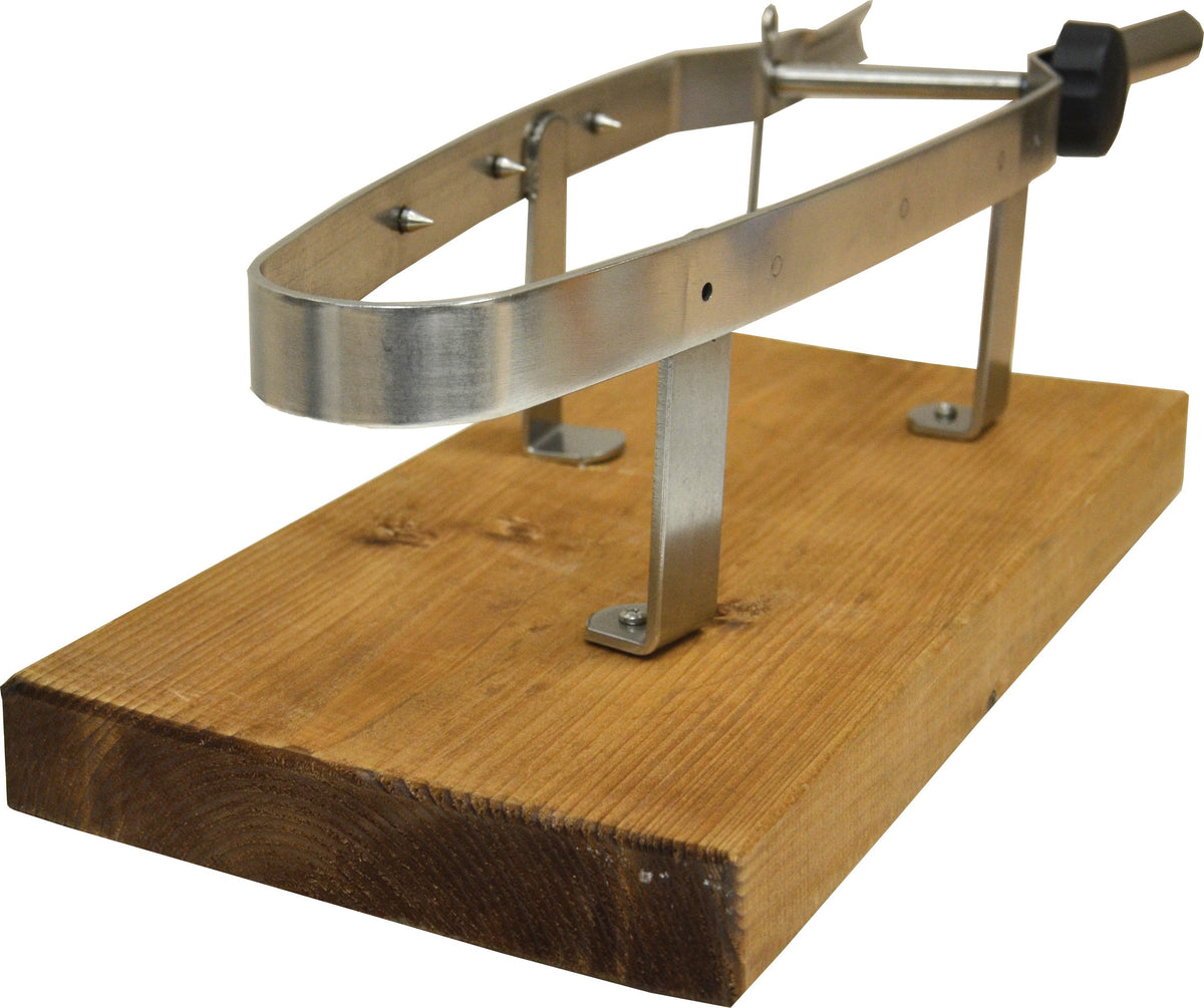 Omcan - Prosciutto/Ham Holder with Wooden Base - 19192