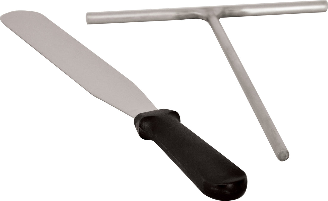 Omcan - Round Crepe Griddle with 14" Polished Cast Iron Plate - CE-CN-0350