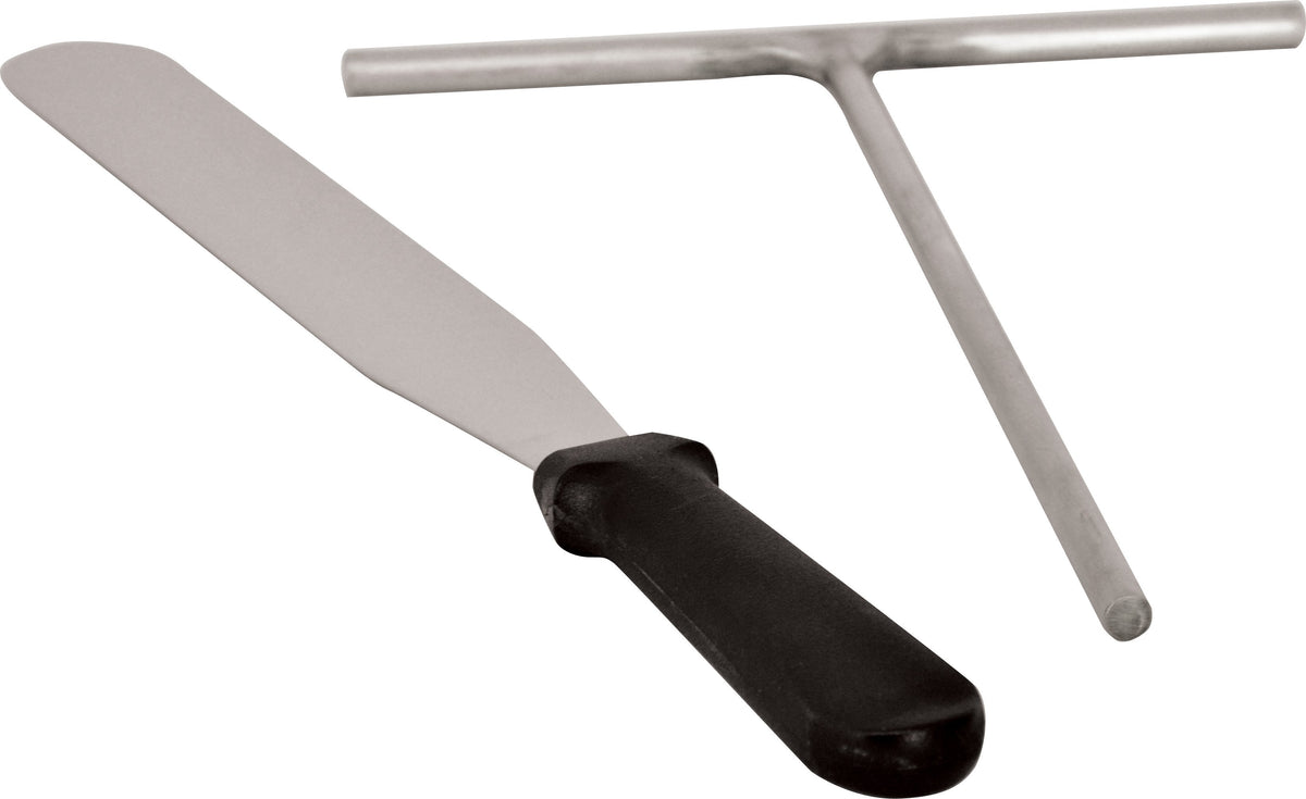 Omcan - Round Crepe Griddle with 14" Polished Cast Iron Plate - CE-CN-0350