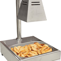 Omcan - Single Bulb Heat Lamp with Tray & 275-Watt Infrared Bulb - FW-CN-0736